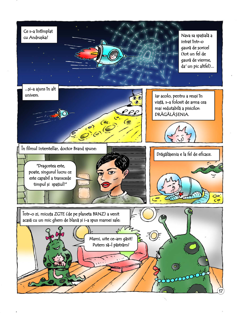 Extraterestru pagina 17